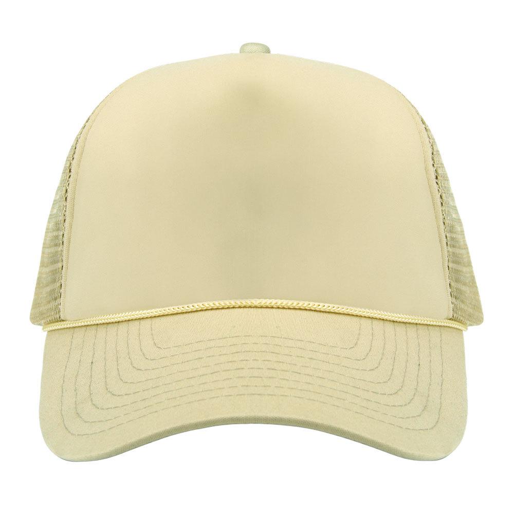 Christmas Sponge Mesh Cap: 6 Pattern Hot Stamped Logo Baseball Trucker with String Sun Visor