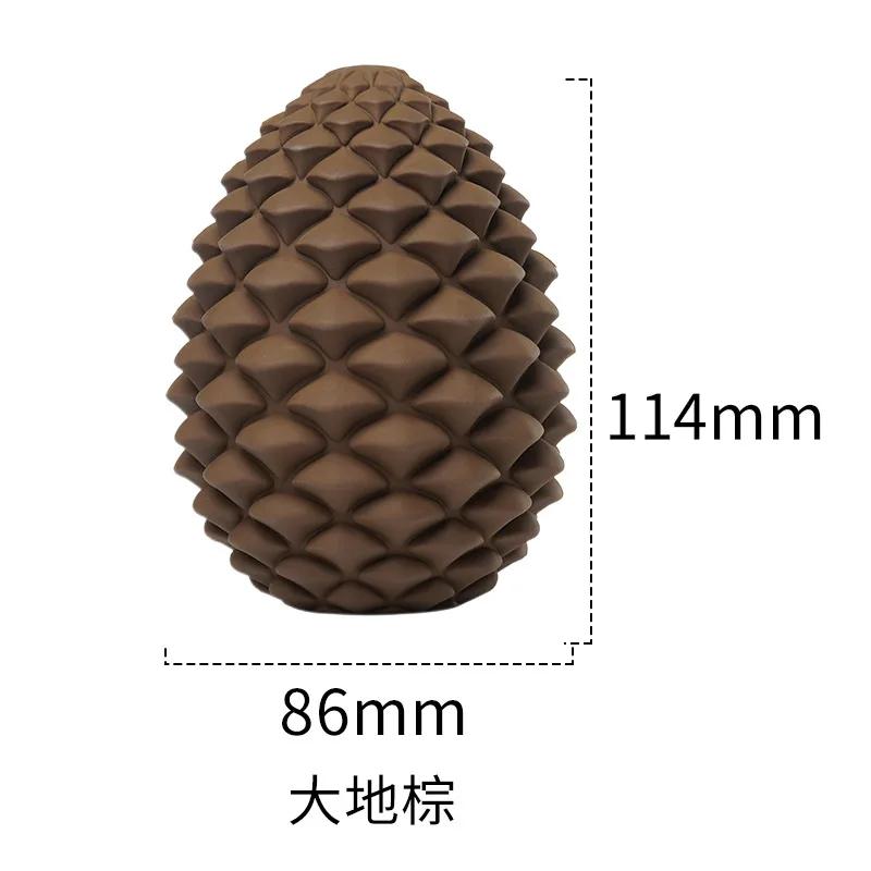 

Dog Spill Toy Biomimetic Pineapple Dog Toy Interactive Puzzle Card Food Pet Supplies Spill Ball Pet Interactive Toys коричневый