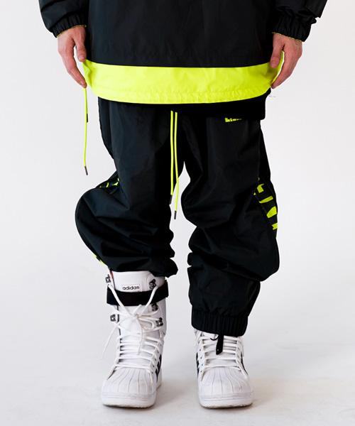88Limitideu P2 21Boxer Pants(P2 21 Boxer Pants-Blk/Lemon)
