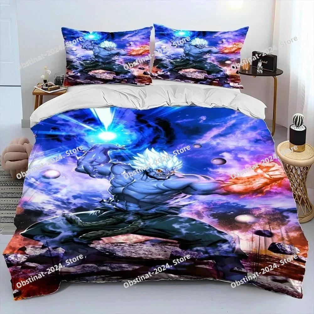 3D Street Fighter Retro Game Bedding Set Printed Bed Set Duvet Cover Sheet Pillowcase Bed Soft Quilt Cover Full Queen King Size
