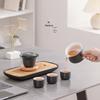Nanshan Mr. Portable Ceramic Side-Handle Tea Set