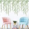 Tropical Green Plants Potted Butterfly Fly 3D Vinyl Wall Stickers for Home Decoration Aesthetic Room Landscaping Art Mural