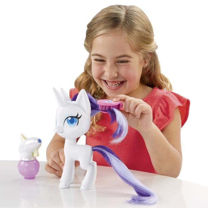My little pony – rarity crinière magique poney licorne de 16,5 cm