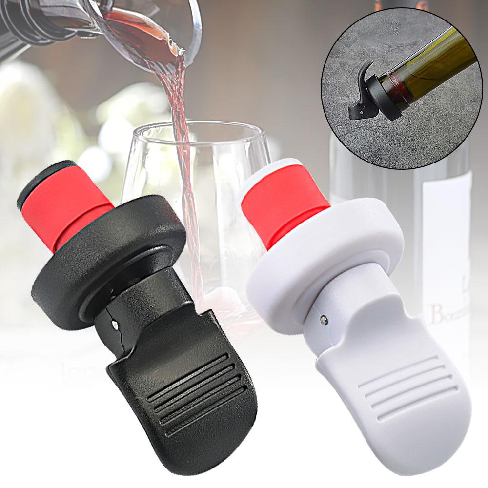 Wine Bottle Stopper Bar Hand Press Sealing Stop Cap Beers Cork Plug Seal Lids Bar Accessories