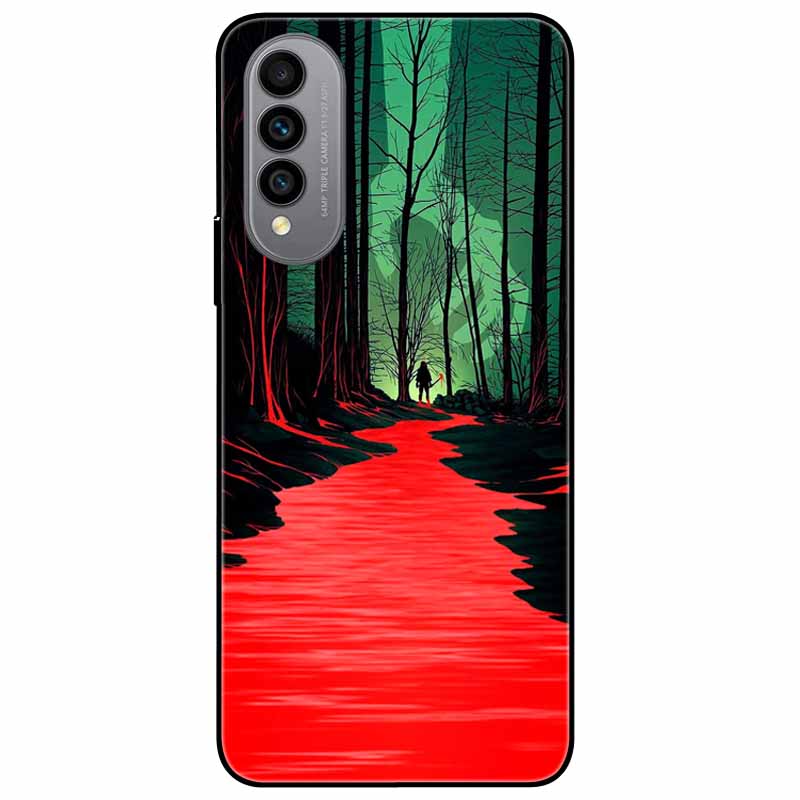 Pentru Wiko T50 Carcasă T 50 4G Huse TPU Silicon Negru Carcasă Lună Înstelată pentru Wiko T50 Carcasă WikoT50 Rezistentă la Șocuri Moale Desene Animate 6.6''
