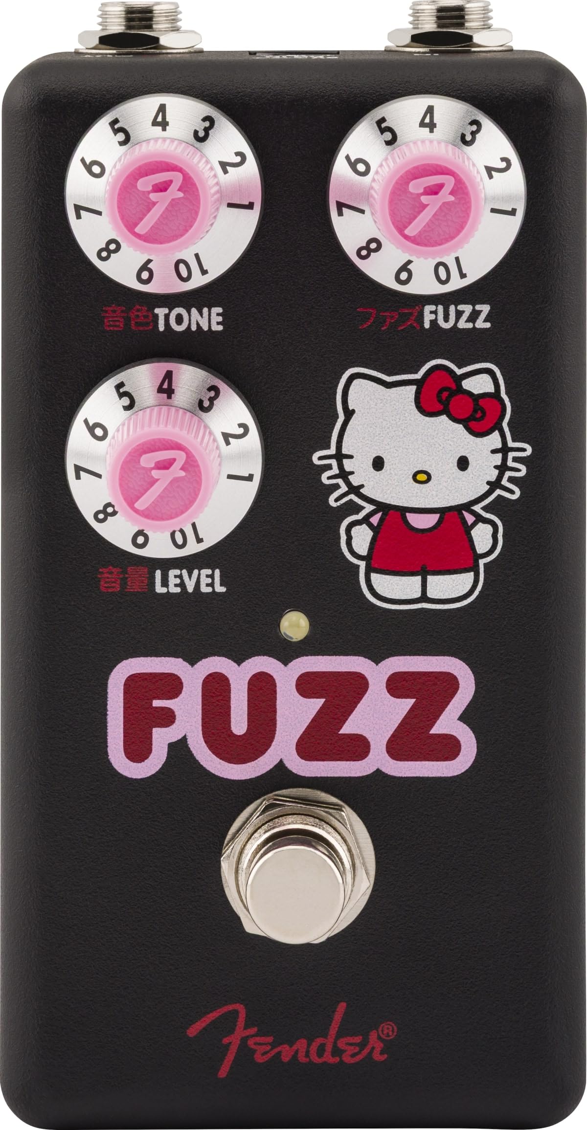 

x Hello Kitty Black Fuzz Pedal Fuzz Hello Kitty Fender/Fender