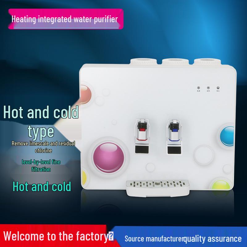 Wall-Mounted 4-Stage RO Reverse Osmosis Water Purifier with Heating for Direct Drinking