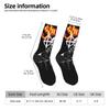 Ghost Band Cartoon Stockings Men's  Socks High Quality Fashion Socks Autumn Outdoor Sports Non Slip Pattern Socks Gift