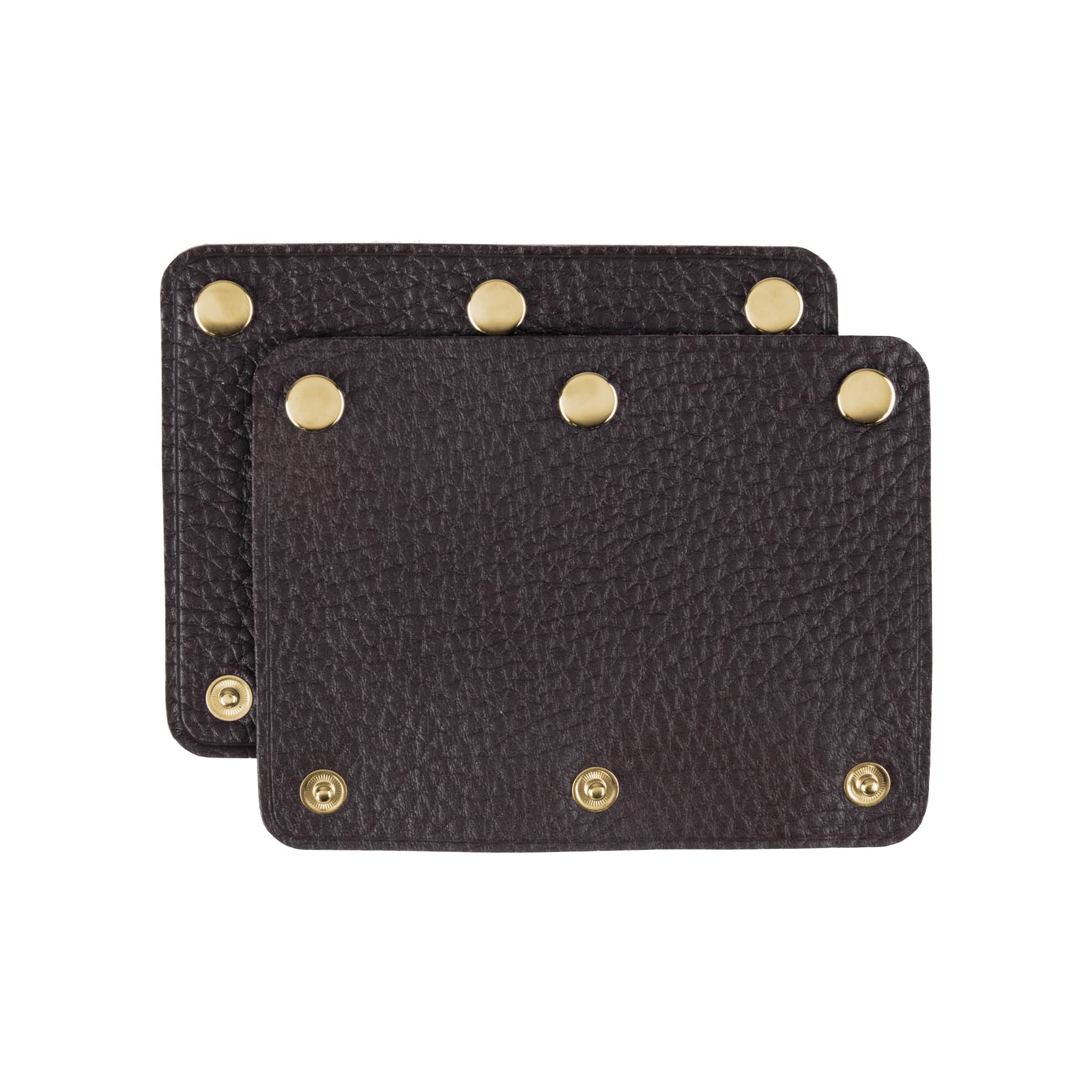 

Genuine Leather Steering Wheel Medium Set of Made in TU0008 Light Covers, Size, 2, Japan, (Brown, Gold)