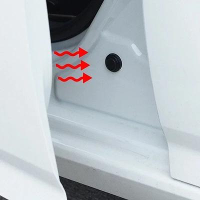 Car Door Anti-collision Silicone Pad Self-adhesive Sticker Door Closing Soundproof Silent Buffer Gasket Car Accessories