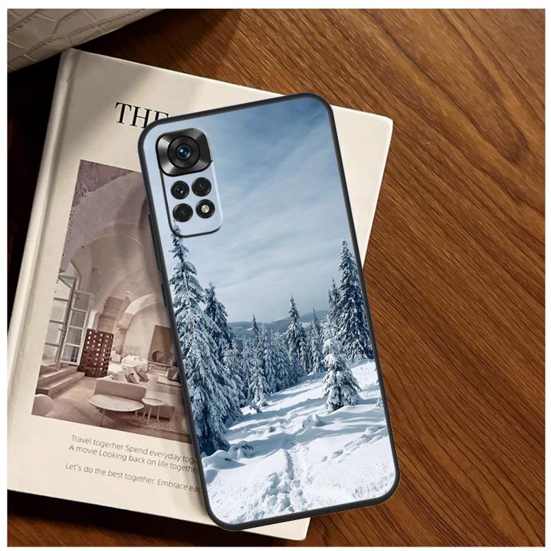 

Winter Landscape Case For Xiaomi Redmi Note 13 14 9 10 11 12 Pro 11S 12S Cover For Redmi 15 C 14C 10C 12C 13C Redmi Note 14 Pro 5G