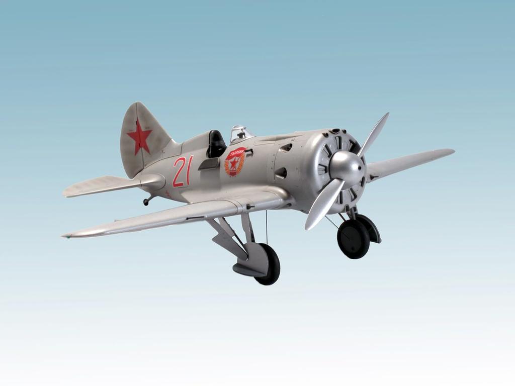 ICM 1/48 Scale Soviet Air Force Polikarpov I-16 Type 24 Plastic Model Kit 48097
