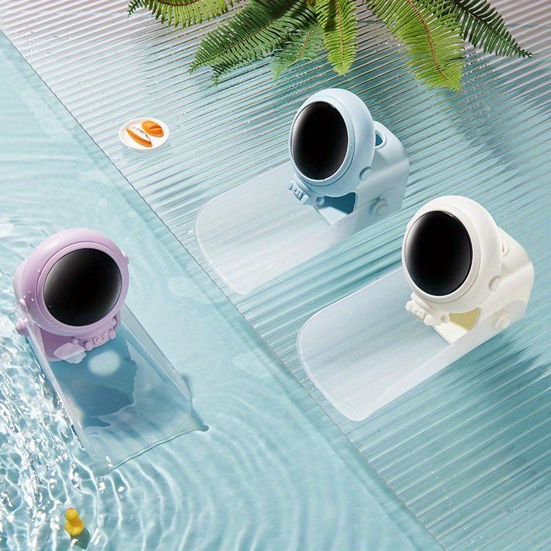 1 szt. Dziecięcy przedłużacz kranu odporny na zachlapania, Uroczy design z kreskówki, Miękki silikon ułatwiający mycie rąk, Łazienka dla dzieci