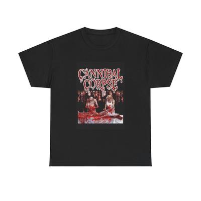 T-shirt Cannibal Corpse Merch Band Metal Grafica rock Unisex Maglietta Cotone Pesante