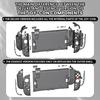 eXtremeRate DIY Replacement Shell Buttons for Nintendo Switch Full Set for Switch 2 Back Controller Housing Buttons Essence Version Slate 2, D-pad