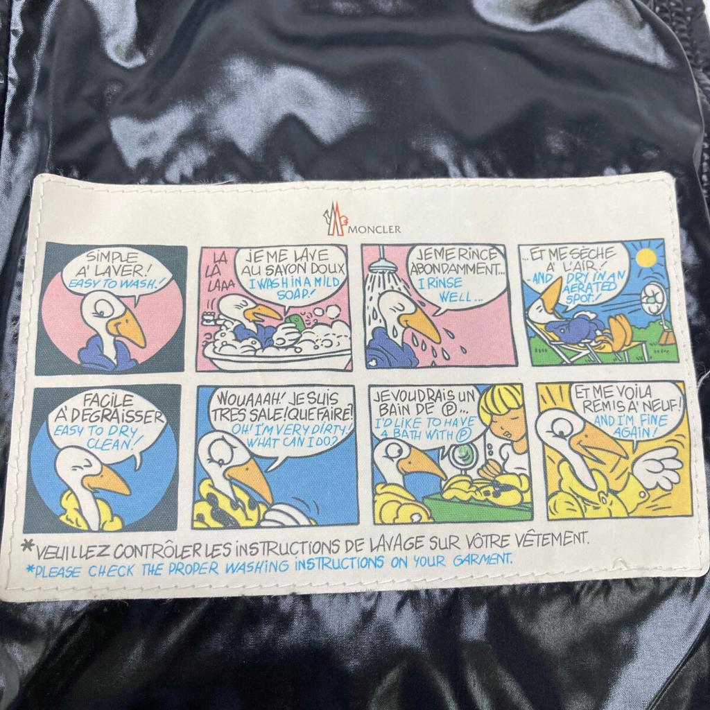 MONCLER BADY Black Hooded Short Down Jacket Jacket OO blackUsed