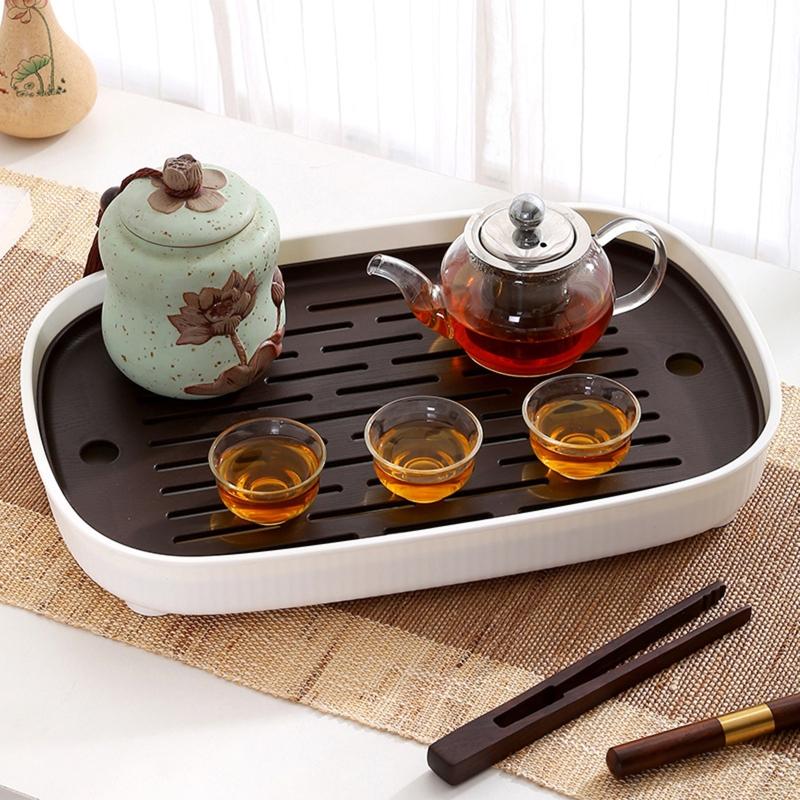 Fashion Kitchen Cup Organizer Drain Rack Dish Drainer Storage Shelf Easy Clean Double LayersDish Drying Rack Home Supply