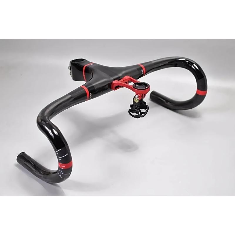 Bike Aluminum Alloy Cycling Odometer Bracket, Extension Holder For Lights, Camera, Smartphone, Flashlight, Universal Adapter Included