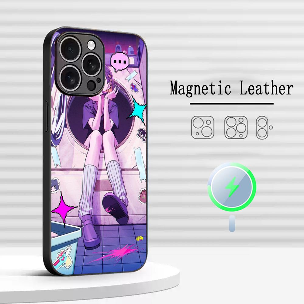 Zutomayo Cool Japan Singer Pattern Phone Case For iPhone 16 15 14 13 12 11 Plus Pro Max High-end Luxury Magsafe Sheepskin
