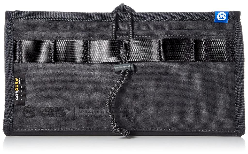 GORDON MILLER Car Cordura Side Pocket, Dark Gray, 1646569