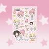 Adorable Shibuya Diary Stickers: Japanese-Inspired DIY Creative Korean Guka Planner