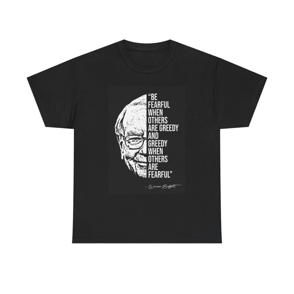 Men's and Women's T-shirts Warren Buffet Graphic