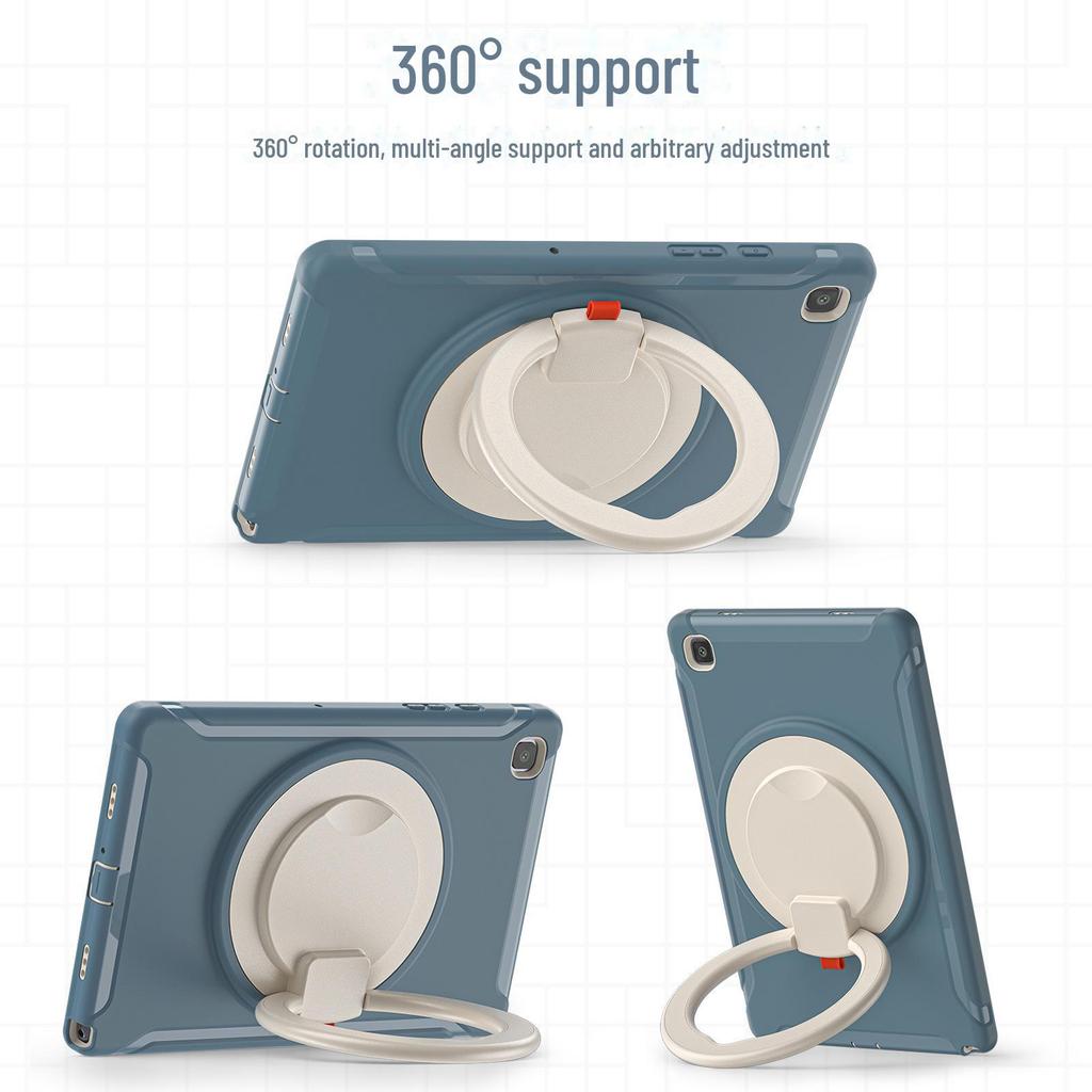 T500 Anti-drop Wall-mounted Ring Bracket Tablet Case for 10.4-inch Devices