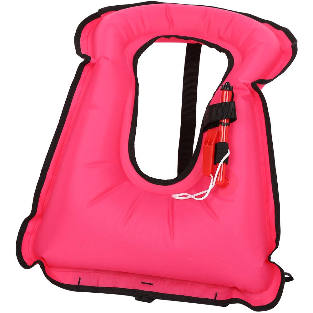 Chaleco Salvavidas Inflable para Adultos Chaleco Salvavidas Natación Snorkel Surf Paseos en Barco Chaquetas(Amarillo)