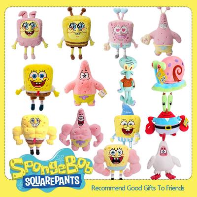 Anime Spongebob Schwammkopf Patrick Star Thaddäus Tentakel Eugene H. Krabs Gary Kawaii Cartoon Kuscheltiere Plüschtiere Geburtstagsgeschenk Für Kinder