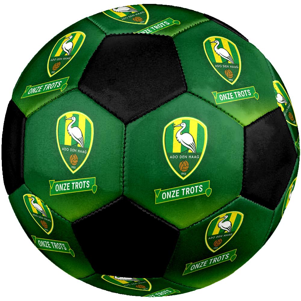 SIZE 5 ADO Den Haag Soccer Ball Colorful All Ages Machine Stitched PVC Competition Ready Durable High-Bounce