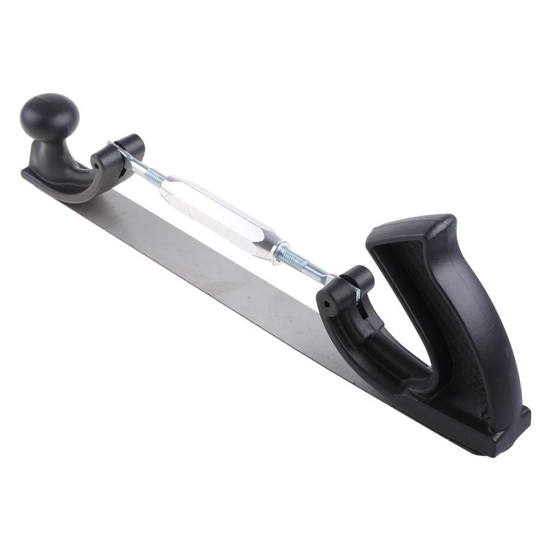 Verstellbarer Rahmen Gefräste Zahn Karosseriepolierer Feilen Metallplattenpolieren Gebogener Zahn Stahlfeilenhalter Dellen-Kit Gestell