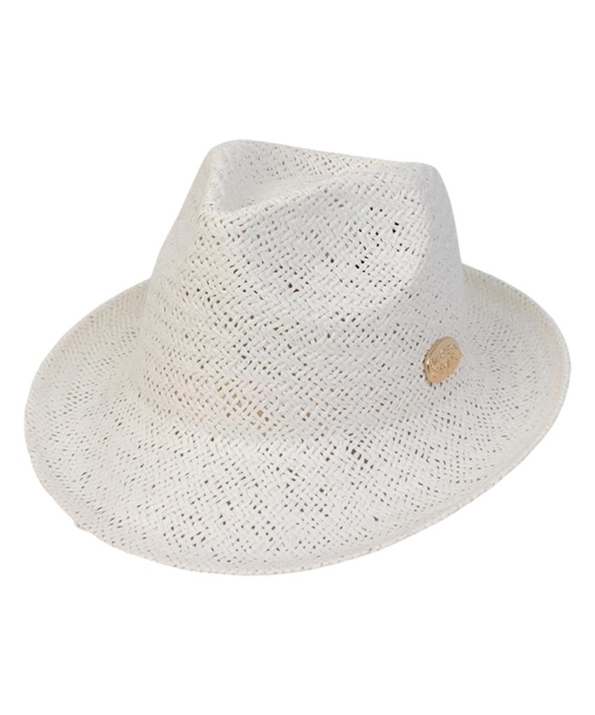 Yunibeosyeolkemiseuteuli Bu Summer White Simple Long Fedora