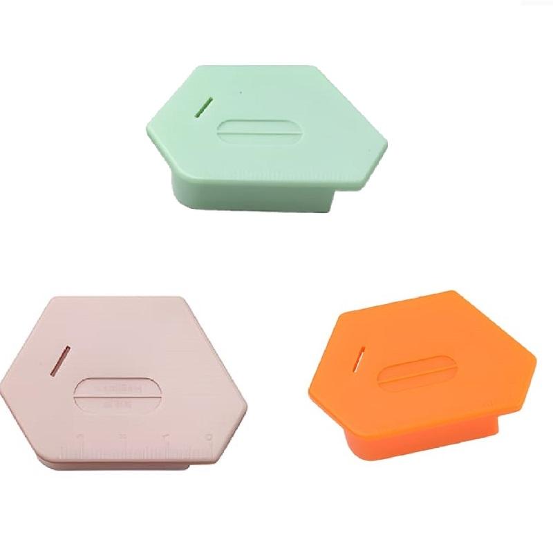 1/2/3 STÜCK Magnetische Nahtführung Nähmaschinenzubehör Rutschfeste Griff-Führung Magnete Positionierungswerkzeug Multifunktionslineal Saumformer