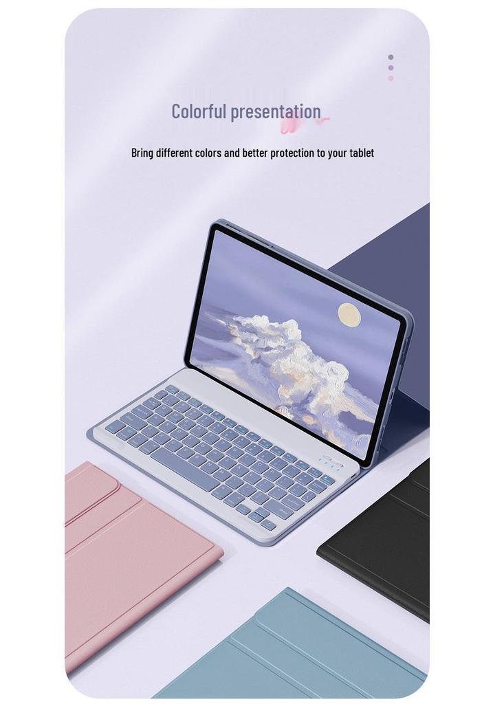 Xiaomi Redmipad2 Hintergrundbeleuchtete Magnetische Bluetooth-Tastaturhülle (Russisch/Portugiesisch) - Kompatibel mit dem Modell 2025