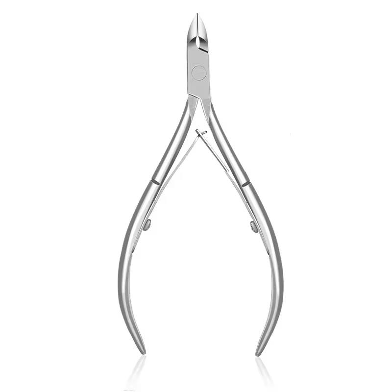

Professional Cuticle Scissors Nail Manicure Tools Supplies Nippers Clippers Cutter Short Stylist Tech Art Removal Pliers Things срібний