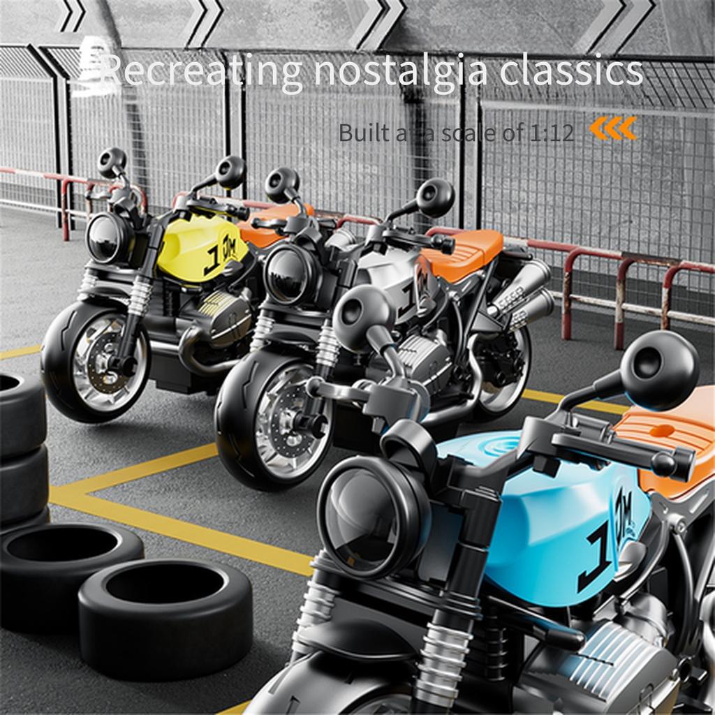 Kids Pull‑Back Motorcycle Toy, Simulation Locomotive Model Toy Car, Boys Girls Gift, Children’s Play Vehicle Toy