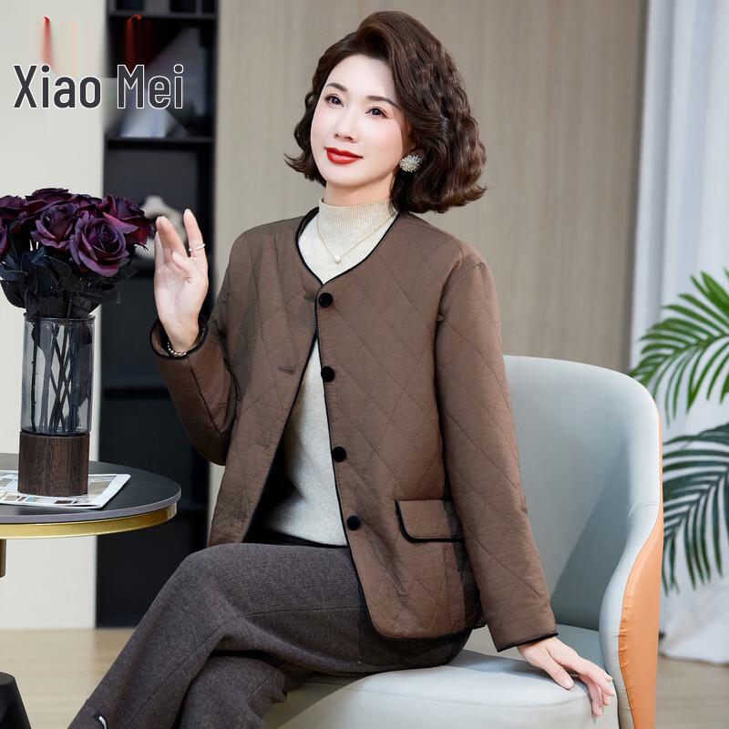 

Women s Fashion Round Neck Spring Jacket XL
