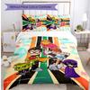 Teen Titans Pattern Printed 3PCS Bedding Set, Soft Skin-Friendly Washable Duvet Cover & Pillowcases Set