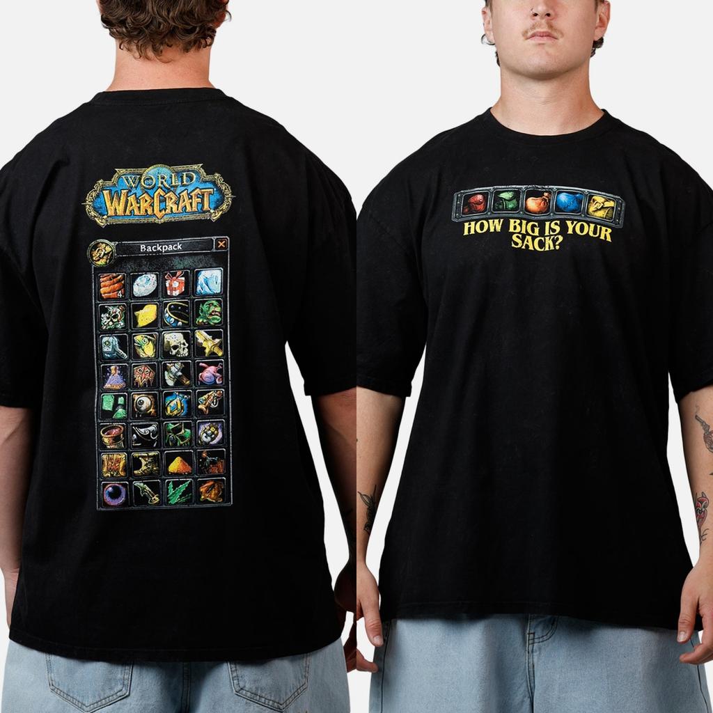 World Of Warcraft The Betrayer V2 Street Trend Brands Graphic TShirt Cotton Unisex Unisex Streetwear Tee