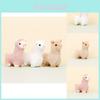 Adorable Alpaca Keychain Plush Toy Cute Stuffed Animal Doll Bag Charm 12cm