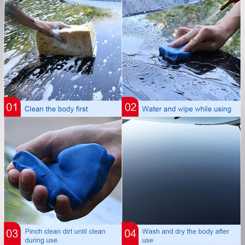 Araba Yıkama Sihirli Kil Kil Bar Detaylandırma Oto Araba Temiz Yıkama Temizleyici Çamur Çamur Kaldır Sihirli