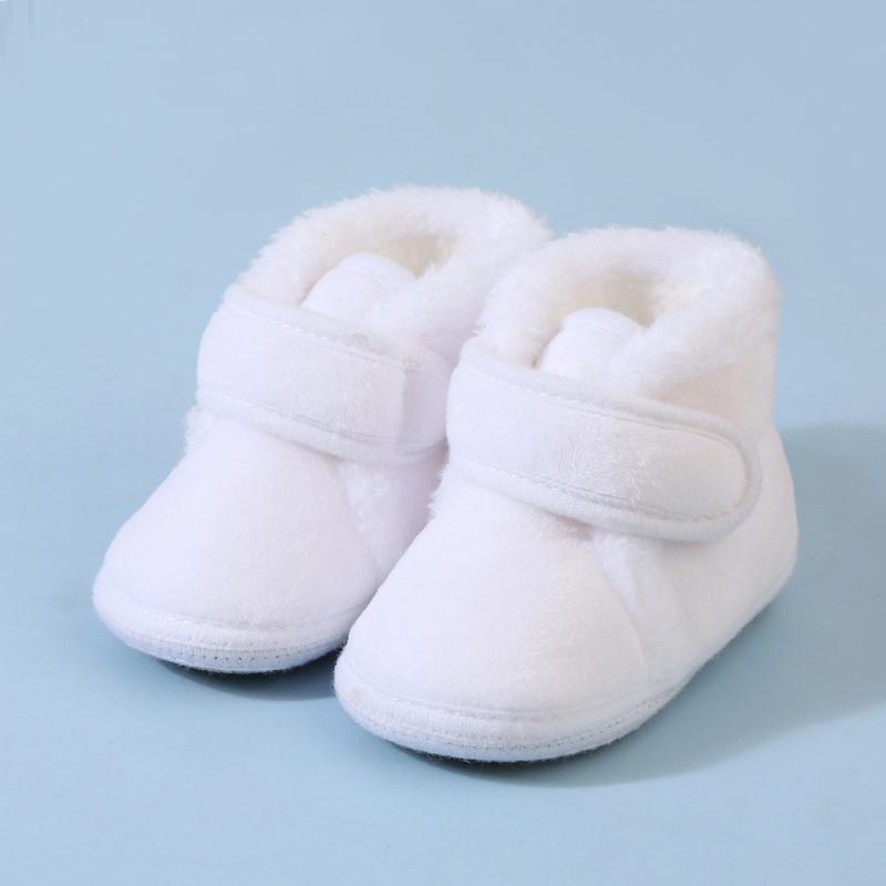 Baby Cotton Shoes Winter Warm Infant Shoes Soft Soled Plush Baby Shoes