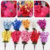 Floral Arrangement Lifelike Peach Blossom 7 Branches Home Decorations Party Decor Supplies