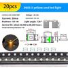 20pcs/50pcs Professional 0805/0603 SMD SMD LED Diode RGB Multi-Color SMT Lamp DIY LED Chip Electronic Projects