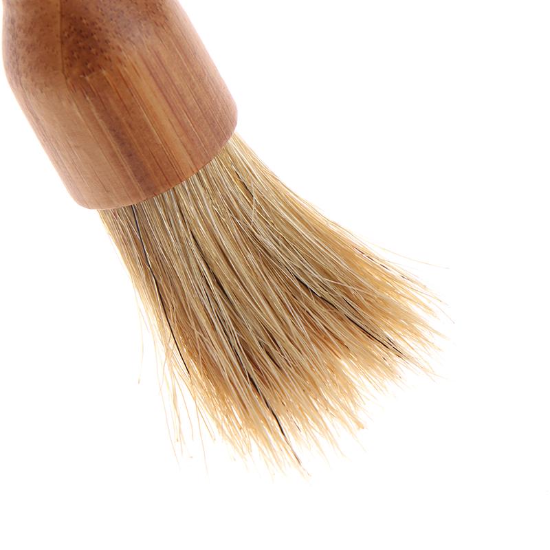 Coffee Grinder Cleaning Brush Wood Handle Natural Bristles Wood Dusting
