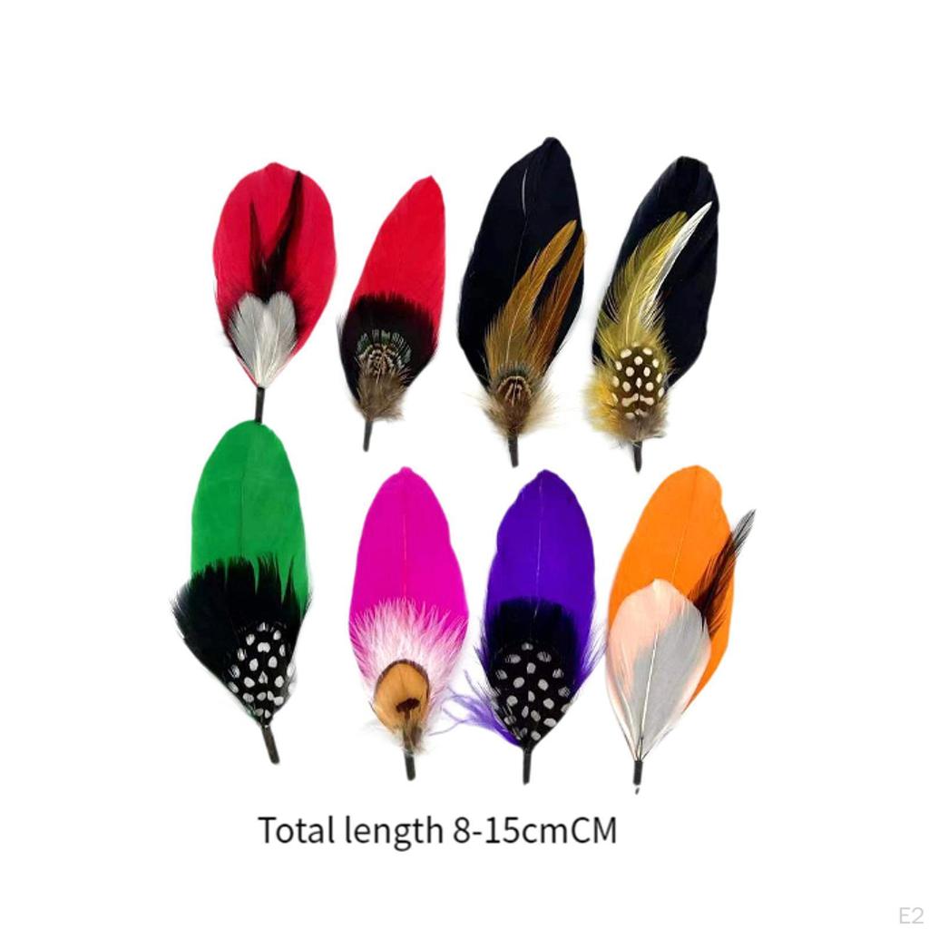 Feather Adornments for Fedora Hats And Outfits