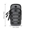 Double-layers Running Phone Bag Adjustable Protective Wrist Phone Bag Dustproof Portable Sports Arm Bag Mobile Phone Accessories