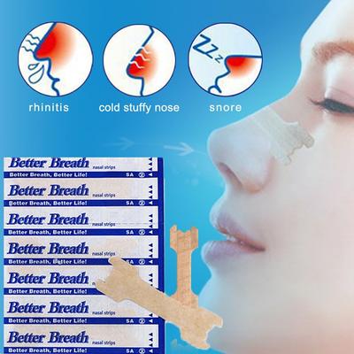 10/50/100/200PCS Breath Nasal Strips Right Aid Stop Snoring Nose Patch Good Sleeping Patch Product Easier Better Breath Sleep