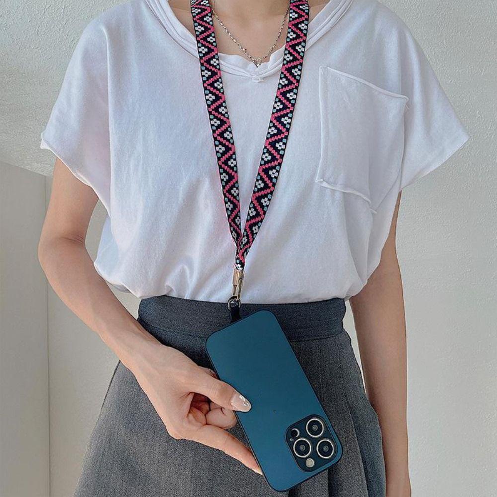Adjustable Crossbody Phone Lanyards Detachable Phone Case Chain Straps  Women Men