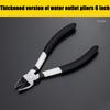 6 Inch Thickened Version Wire Cutter and Wire Stripper Outlet Forceps, Stranded Wire Cutter, Solid Wire Cutter Comfortable Grip